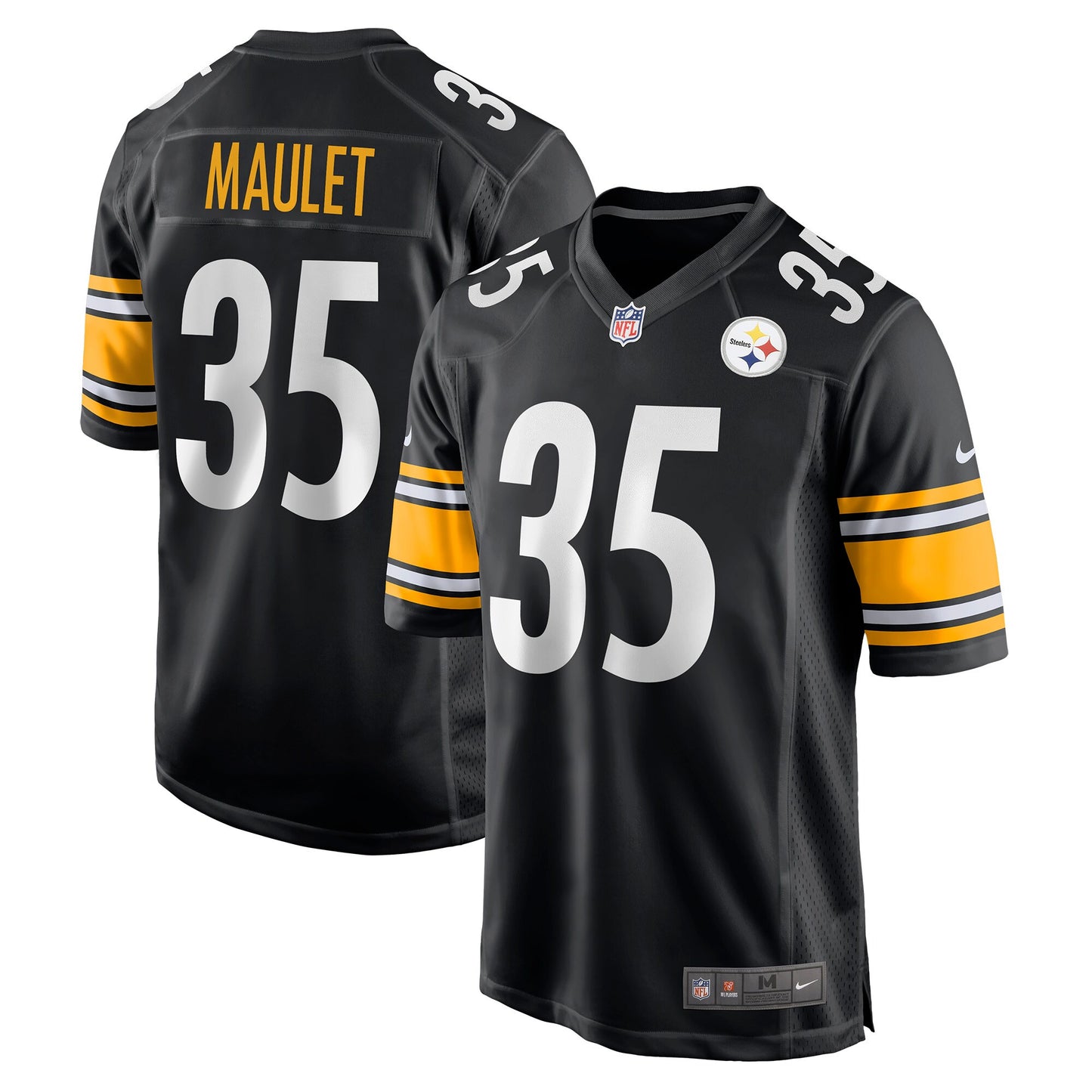 Arthur Maulet Pittsburgh Steelers Nike Game Jersey - Black