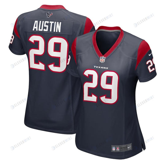 Alex Austin 29 Houston Texans Women Team Game Jersey - Navy